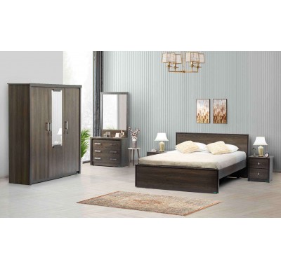 Ornate Bed Room Set (3D Wardrobe)